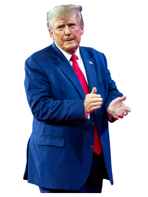 Portrait of Donald Trump